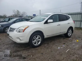 2012 Nissan Rogue S z VIN JN8AS5MV5CW355687, wystawiony jako Copart lot #54751285 z przebiegiem 179 899 mil mil oraz Szkoda całkowita • Salvage title. Historia ofert i sprzedaży dostępna na DreamBid. Obrazek 1.