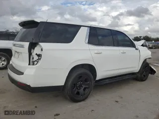 2023 Chevrolet Tahoe Commercial with VIN 1GNSCLED6PR294742, listed as a Copart auction lot 81449254 with 24,047 mi miles and Non Repairable. Bid and sale history available at carsss.com. Image 3.