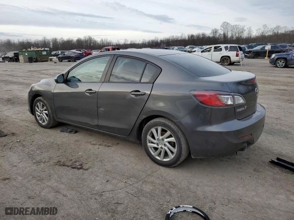 2012 Mazda Mazda3 i Touring with VIN JM1BL1VG9C1511684, listed as a Copart auction lot 88691805 with 158,957 mi miles and Salvage Title. Bid and sale history available at carsss.com. Image 2.