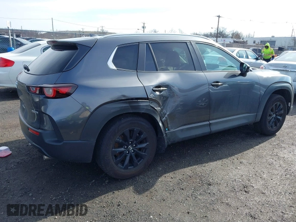 2025 Mazda CX-50 S Premium with VIN 7MMVABDM0SN316760, listed as a IAAI auction lot 41864360 with 6,555 mi miles and . Bid and sale history available at DreamBid. Image 4.