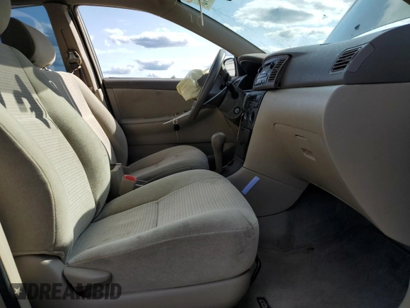2008 Toyota Corolla CE with VIN 1NXBR32E48Z982656, listed as a Copart auction lot 53990415 with 47,998 mi miles and Salvage Title. Bid and sale history available at DreamBid. Image 7.