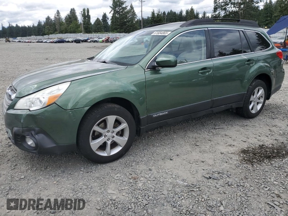 2013 Subaru Outback Premium with VIN 4S4BRBGC4D3225158, listed as a Copart auction lot 61684865 with 106,116 mi miles and Salvage title. Bid and sale history available at DreamBid. Image 1.