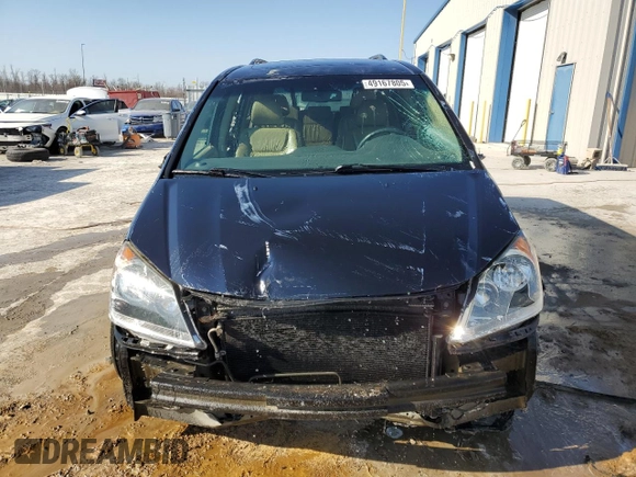 2009 Honda Odyssey EX-L with VIN 5FNRL38799B044921, listed as a Copart auction lot 49167805 with 186,542 mi miles and Salvage Title. Bid and sale history available at carsss.com. Image 5.