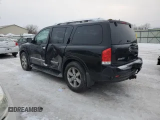 2010 Nissan Armada SE z VIN 5N1AA0NC8AN603668, wystawiony jako Copart lot #42675575 z przebiegiem 149 914 mil mil oraz Szkoda całkowita • Salvage title. Historia ofert i sprzedaży dostępna na DreamBid. Obrazek 2.