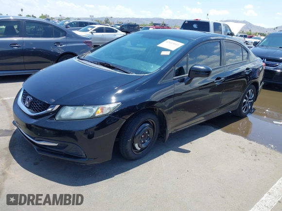 2015 Honda Civic EX z VIN 19XFB2F81FE001106, wystawiony jako IAAI lot #42413811 z przebiegiem 124 042 mil mil oraz . Historia ofert i sprzedaży dostępna na DreamBid. Obrazek 6.