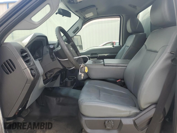 2015 Ford F-250 XL with VIN 1FTBF2A66FEC89791, listed as a Copart auction lot 56155375 with 243,889 mi miles and Clean title. Bid and sale history available at DreamBid. Image 7.