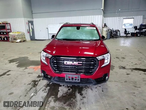 2024 GMC Terrain SLE with VIN 3GKALTEG0RL255982, listed as a Copart auction lot 44430155 with 7,214 mi miles and Salvage Title. Bid and sale history available at DreamBid. Image 11.