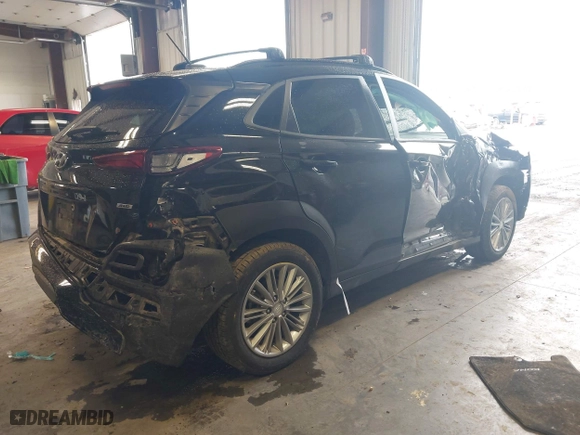 2020 Hyundai Kona SEL with VIN KM8K2CAA1LU404445, listed as a IAAI auction lot 41919384 with 46,322 mi miles. Bid and sale history available at carsss.com. Image 4.