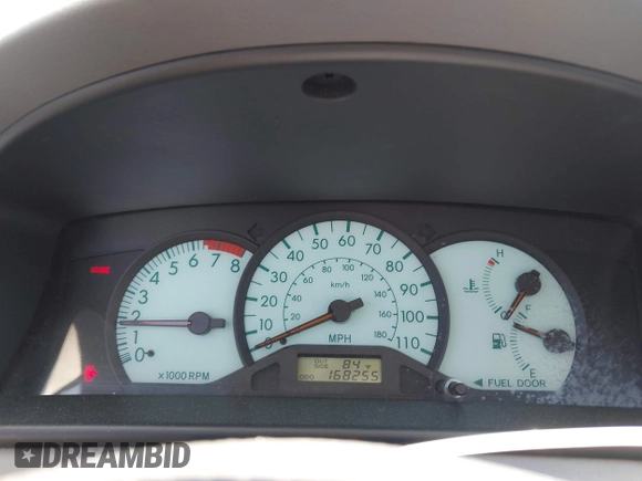 2004 Toyota Corolla CE with VIN 1NXBR32E14Z262676, listed as a IAAI auction lot 41992616 with 168,255 mi miles. Bid and sale history available at carsss.com. Image 7.