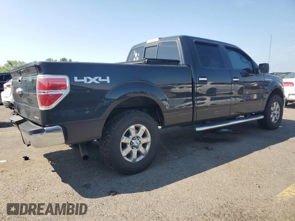 2013 Ford F-150 XL with VIN 1FTFW1EFXDFB40832, listed as a Copart auction lot 63705155 with 154,764 mi miles and Salvage title. Bid and sale history available at DreamBid. Image 3.