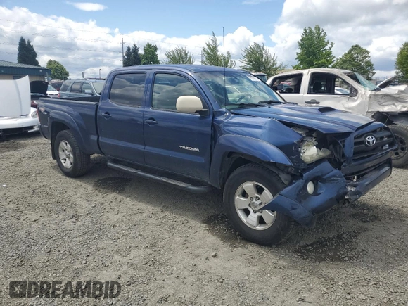 2005 Toyota Tacoma PreRunner with VIN 5TEKU72N55Z098139, listed as a Copart auction lot 57266715 with 144,890 mi miles and Salvage title. Bid and sale history available at DreamBid. Image 4.