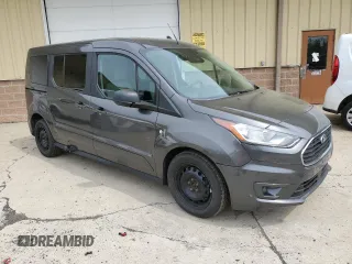 2019 Ford Transit Connect XLT with VIN NM0GE9F23K1390051, listed as a Copart auction lot 53732025 with 90,568 mi miles and Clean title. Bid and sale history available at DreamBid. Image 4.