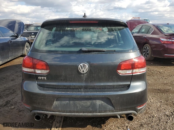 2012 Volkswagen GTI PZEV with VIN WVWHD7AJXCW147726, listed as a Copart auction lot 46346105 with 94,911 mi miles and Salvage Title. Bid and sale history available at carsss.com. Image 6.