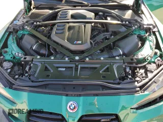2023 BMW M4 Competition with VIN WBS33AZ0XPCL26211, listed as a Copart auction lot 43287955 with 31,845 mi miles and Salvage Title. Bid and sale history available at carsss.com. Image 12.