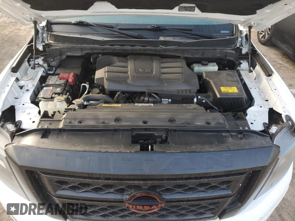 2023 Nissan Titan SV with VIN 1N6AA1ED9PN100532, listed as a Copart auction lot 77188054 with 51,100 mi miles and Non repairable. Bid and sale history available at DreamBid. Image 11.