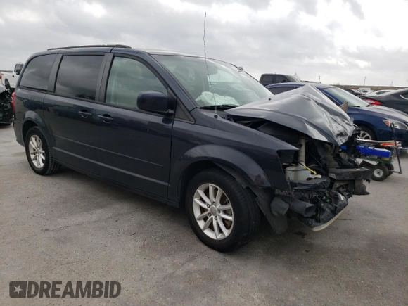 2014 Dodge Grand Caravan SXT with VIN 2C4RDGCGXER209286, listed as a Copart auction lot 51536975 with 173,821 mi miles and Salvage Title. Bid and sale history available at DreamBid. Image 4.