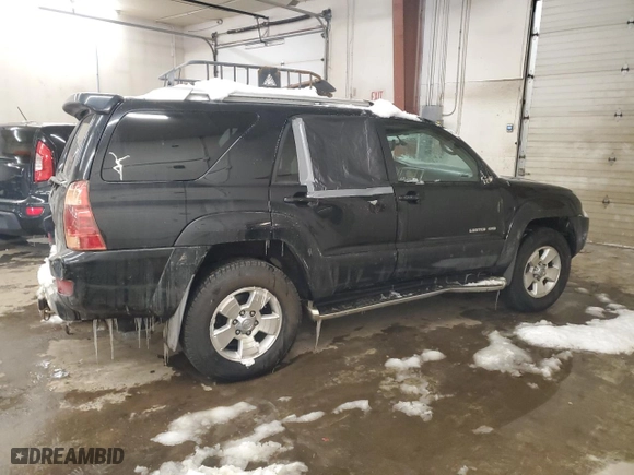 2004 Toyota 4Runner Limited with VIN JTEBT17R948015951, listed as a Copart auction lot 44469735 with 288,513 mi miles and Clean Title. Bid and sale history available at carsss.com. Image 3.