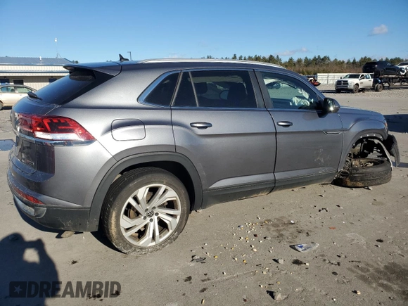 2020 Volkswagen Atlas SEL with VIN 1V2ME2CA9LC229328, listed as a Copart auction lot 83252054 with 75,278 mi miles and Salvage title. Bid and sale history available at DreamBid. Image 3.