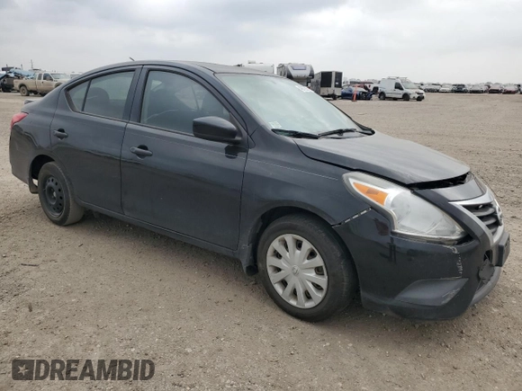 2016 Nissan Versa SV with VIN 3N1CN7AP7GL884716, listed as a Copart auction lot 49172665 with 134,620 mi miles and Salvage Title. Bid and sale history available at DreamBid. Image 4.