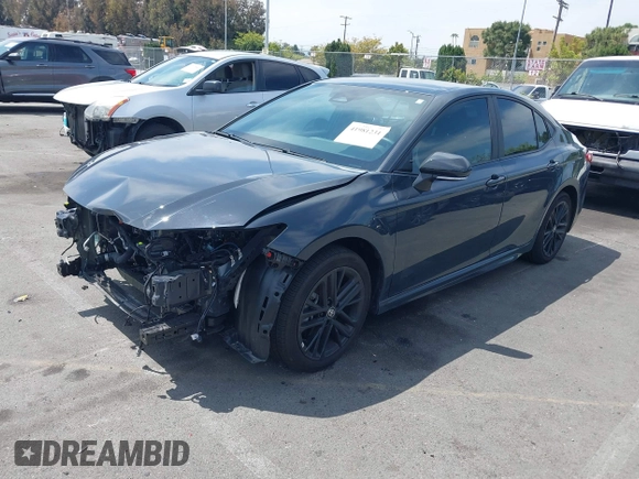 2025 Toyota Camry LE with VIN 4T1DAACK8SU546764, listed as a IAAI auction lot 41981231 with 2,338 mi miles and . Bid and sale history available at DreamBid. Image 18.