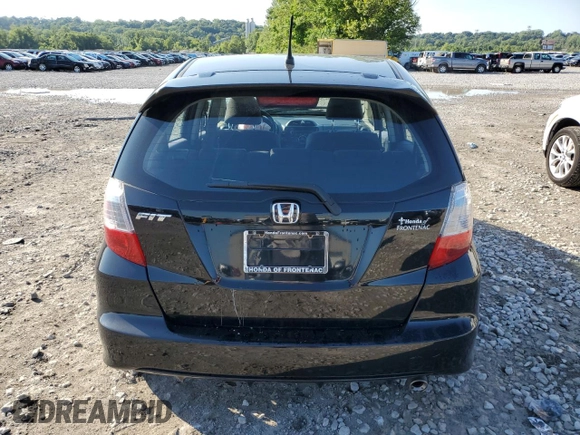2012 Honda Fit Sport with VIN JHMGE8H52CS003715, listed as a Copart auction lot 63113204 with 79,744 mi miles and Salvage Title. Bid and sale history available at carsss.com. Image 6.