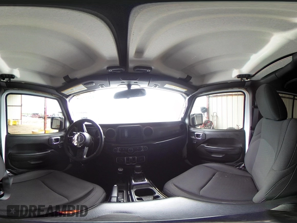 2023 Jeep Wrangler Sport S with VIN 1C4HJXDG8PW620005, listed as a IAAI auction lot 42117455 with 25,725 mi miles and . Bid and sale history available at DreamBid. Image 20.