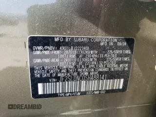 2025 Subaru Forester Limited с VIN JF2SLDNC0SH488141, выставлен на аукционе Copart как лот 52147495 с пробегом 10 793 миль миль и Списание • Salvage title. История ставок и продаж доступна на DreamBid. Изображение 13.