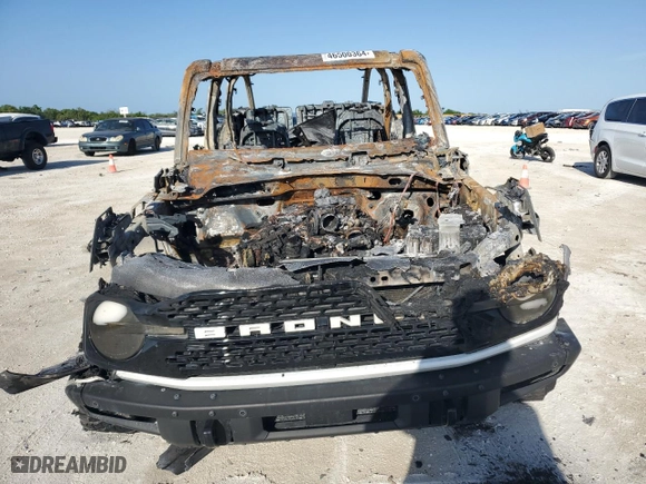 2023 Ford Bronco with VIN 1FMEE5DP5PLB28766, listed as a Copart auction lot 46500364 with NaN miles and Non Repairable. Bid and sale history available at carsss.com. Image 5.