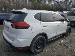 2017 Nissan Rogue SV with VIN KNMAT2MV6HP546897, listed as a Copart auction lot 47996195 with 203,585 mi miles and Salvage Title. Bid and sale history available at carsss.com. Image 3.