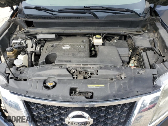 2013 Nissan Pathfinder SV z VIN 5N1AR2MM8DC641237, wystawiony jako Copart lot #51488765 z przebiegiem 153 473 mil mil oraz Szkoda całkowita • Salvage title. Historia ofert i sprzedaży dostępna na DreamBid. Obrazek 14.