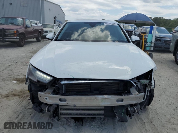 2018 Audi A4 Premium with VIN WAUDNAF45JA018814, listed as a Copart auction lot 55561425 with 70,998 mi miles and Salvage title. Bid and sale history available at DreamBid. Image 5.