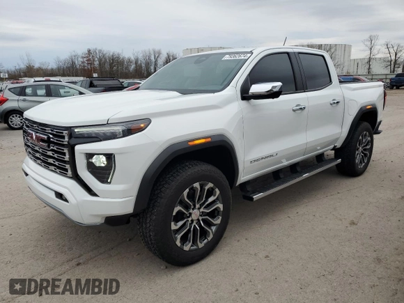2023 GMC Canyon 4WD Denali with VIN 1GTP6FEK4P1170117, listed as a Copart auction lot 79362674 with 12,880 mi miles and Non Repairable. Bid and sale history available at carsss.com. Image 1.