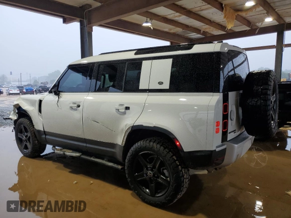 2021 Land Rover Defender SE с VIN SALEP7RUXM2049841, выставлен на аукционе Copart как лот 53894785 с пробегом 45 490 миль миль и Списание • Salvage title. История ставок и продаж доступна на DreamBid. Изображение 2.