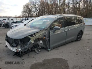 2021 Chrysler Pacifica Hybrid Limited z VIN 2C4RC1S71MR569059, wystawiony jako Copart lot #81278244 z przebiegiem 27 662 mil mil oraz Szkoda całkowita • Salvage title. Historia ofert i sprzedaży dostępna na DreamBid. Obrazek 1.