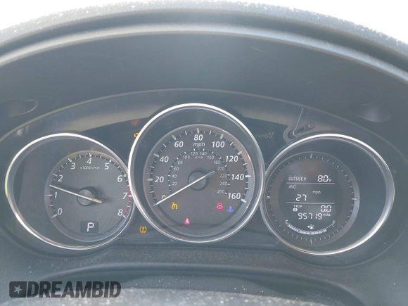 2013 Mazda CX-5 Grand Touring with VIN JM3KE4DE6D0127601, listed as a IAAI auction lot 42143558 with 95,719 mi miles and . Bid and sale history available at DreamBid. Image 7.