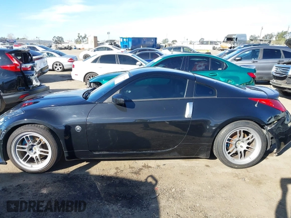 2008 Nissan 350Z with VIN JN1BZ34D58M702500, listed as a IAAI auction lot 41631168 with 108,287 mi miles. Bid and sale history available at carsss.com. Image 14.