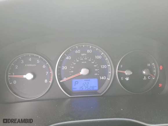 2012 Hyundai Santa Fe Limited with VIN 5XYZK3AB3CG144062, listed as a Copart auction lot 46228085 with 157,528 mi miles and Salvage Title. Bid and sale history available at carsss.com. Image 9.