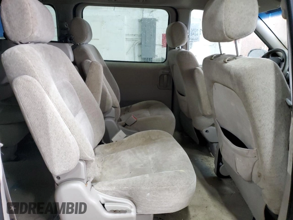 2005 Kia Sedona LX with VIN KNDUP132656723226, listed as a Copart auction lot 52886115 with 0 mi miles and Salvage Title. Bid and sale history available at carsss.com. Image 11.