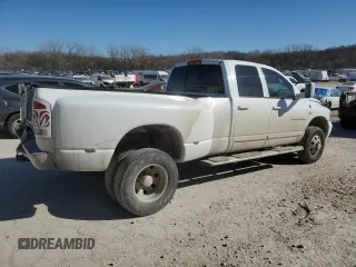 2006 Dodge 3500 SLT с VIN 3D7MX48C86G164397, выставлен на аукционе Copart как лот 47233485 с пробегом 167 605 миль миль и Списание • Salvage title. История ставок и продаж доступна на DreamBid. Изображение 3.