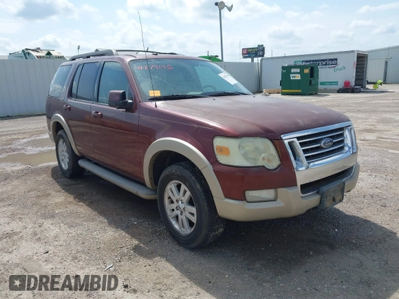 2010 Ford Explorer Eddie Bauer z VIN 1FMEU6EE6AUA73414, wystawiony jako IAAI lot #42279145 z przebiegiem 177 803 mil mil oraz . Historia ofert i sprzedaży dostępna na DreamBid. Obrazek 1.