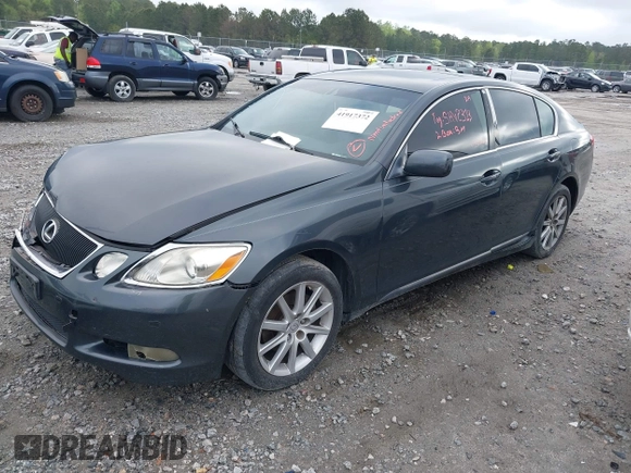 2006 Lexus GS 300 with VIN JTHCH96S560005723, listed as a IAAI auction lot 41917372 with 118,503 mi miles. Bid and sale history available at carsss.com. Image 2.