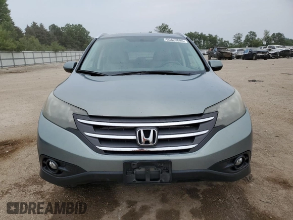 2012 Honda CR-V EX-L with VIN 5J6RM4H73CL016548, listed as a Copart auction lot 60822685 with 139,691 mi miles and Salvage title. Bid and sale history available at DreamBid. Image 5.