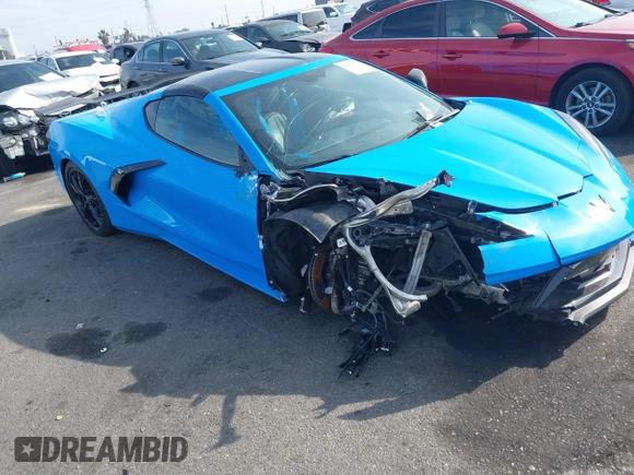 2020 Chevrolet Corvette 3LT z VIN 1G1Y82D45L5104956, wystawiony jako IAAI lot #41478131 z przebiegiem 49 295 mil mil oraz . Historia ofert i sprzedaży dostępna na DreamBid. Obrazek 1.