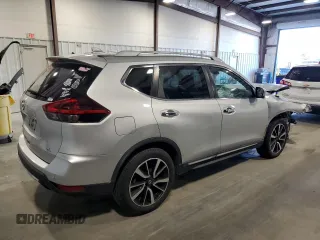 2019 Nissan Rogue SL with VIN 5N1AT2MT2KC738374, listed as a Copart auction lot 47936335 with 135,603 mi miles and Salvage Title. Bid and sale history available at DreamBid. Image 3.