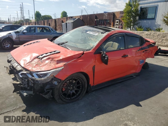 2023 Nissan Sentra SV with VIN 3N1AB8CV3PY237864, listed as a Copart auction lot 54276485 with Not Provided miles and Salvage Title. Bid and sale history available at carsss.com. Image 1.