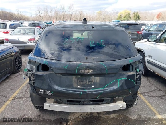 2020 Chevrolet Equinox LT with VIN 2GNAXJEV4L6162520, listed as a IAAI auction lot 40941503 with 103,841 mi miles. Bid and sale history available at carsss.com. Image 6.