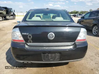 2009 Mercury Sable with VIN 1MEHM40W89G614672, listed as a Copart auction lot 72284684 with 166,607 mi miles and Salvage title. Bid and sale history available at DreamBid. Image 6.