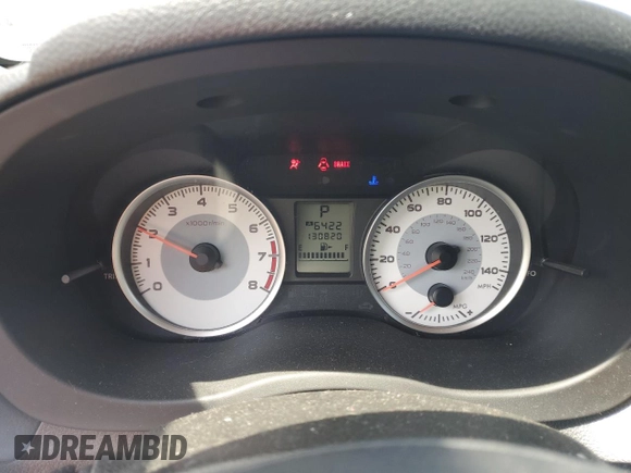 2012 Subaru Impreza Special Sports Premium z VIN JF1GPAL60CH228673, wystawiony jako Copart lot #54726915 z przebiegiem 130 820 mil mil oraz Szkoda całkowita • Salvage title. Historia ofert i sprzedaży dostępna na DreamBid. Obrazek 9.
