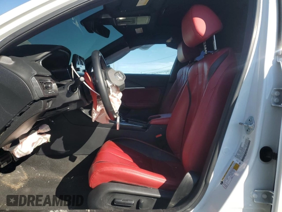 2025 Acura Integra w/A-Spec Package with VIN 19UDE4H32SA002498, listed as a Copart auction lot 45853415 with 22,493 mi miles and Salvage title. Bid and sale history available at DreamBid. Image 7.