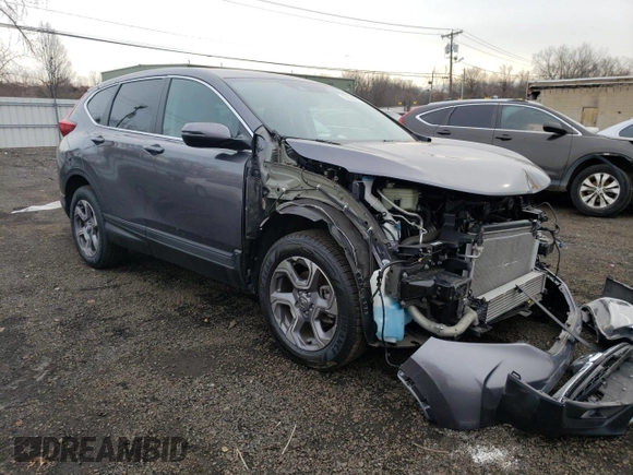 2019 Honda CR-V EX-L with VIN 7FARW2H83KE058009, listed as a Copart auction lot 72324272 with 25,635 mi miles. Bid and sale history available at carsss.com. Image 4.